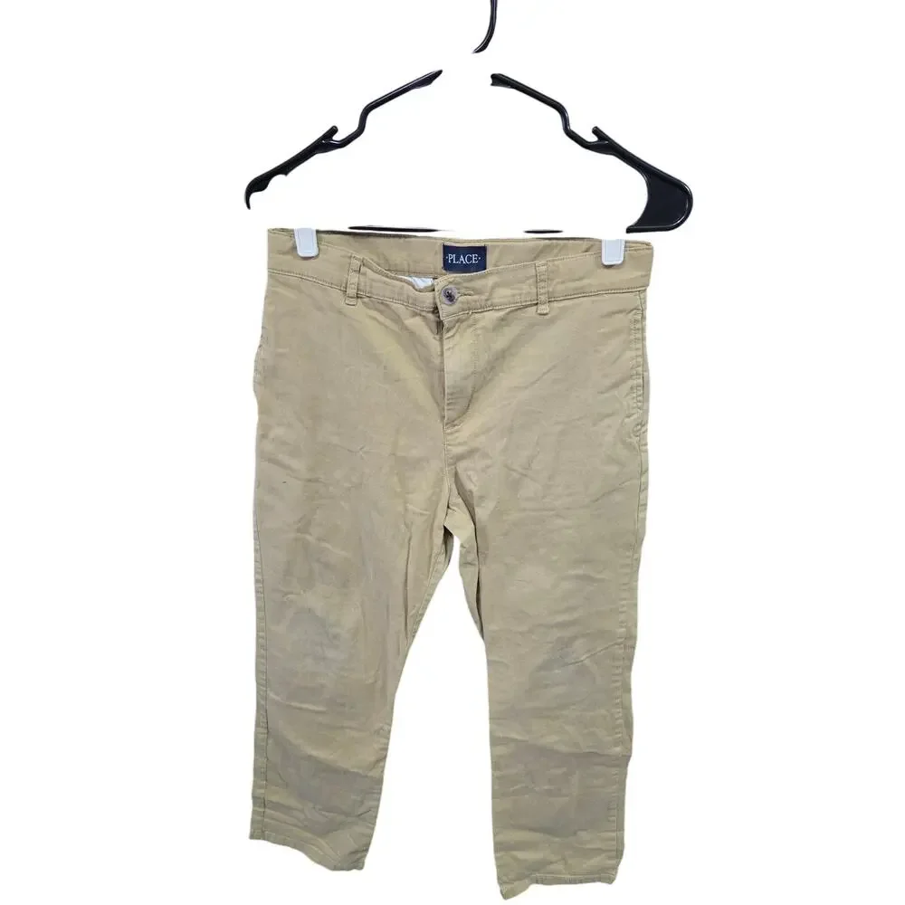 Khaki Pants - The Children's Place - 12 Husky
